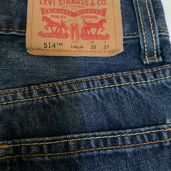 Boys Levi’s 514 14 Slim Jeans - Picture 2 of 4